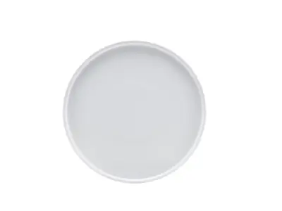 Genware Porcelain Low Presentation Plate 25cm/ 9.75"