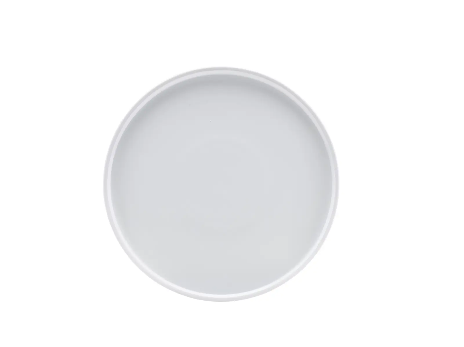 Genware Porcelain Low Presentation Plate 25cm/ 9.75"