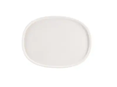 Genware Porcelain Oval Presentation Plate 30cm/ 12"