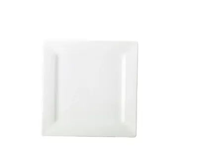 Genware Porcelain Square Plate 26cm/ 10.25"