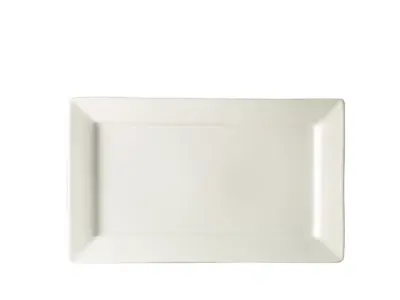 Genware Porcelain Rectangular Plate 30.5 x 18.5cm/ 12 x 7.25"