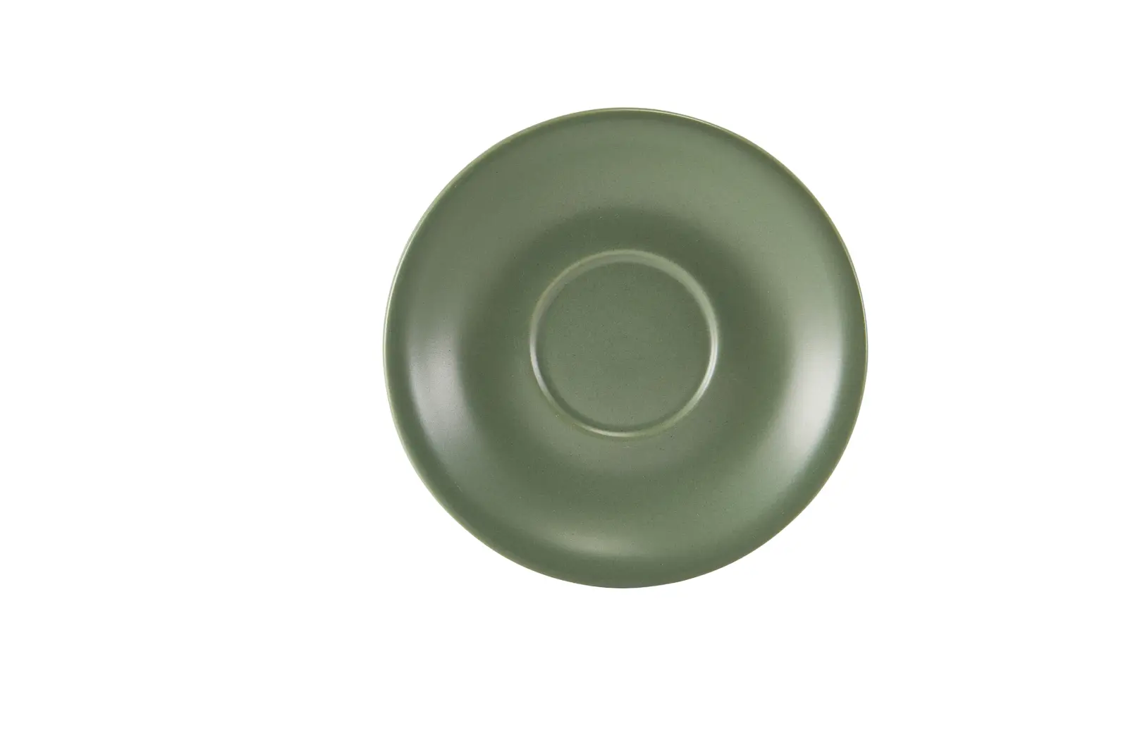 GenWare Porcelain Matt Sage Saucer 13.5cm/ 5.25"