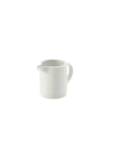 Genware Porcelain Solid Milk Jug 12cl/ 4oz