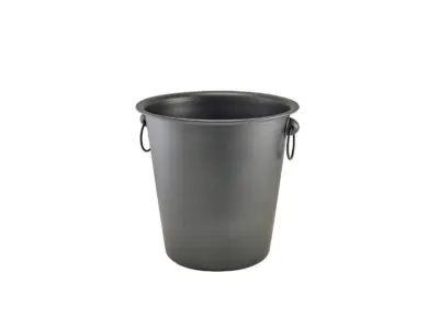 GenWare Metallic Black Wine Bucket
