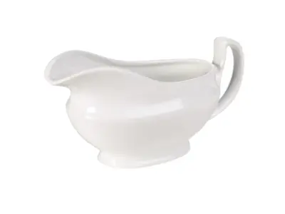 Genware Porcelain Sauce Boat 14cl/ 5oz