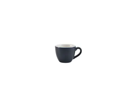 GenWare Porcelain Matt Blue Bowl Shaped Cup 9cl/ 3oz