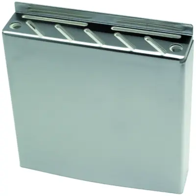 S/St. Wall Fix Knife Box  30 x 32 x 6.5cm
