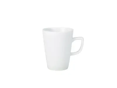 Genware Porcelain Conical Coffee Mug 22cl/ 7.75oz