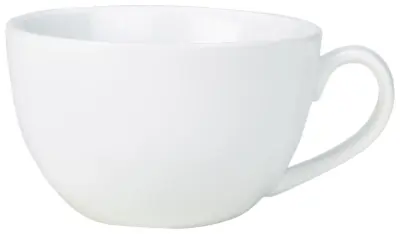 Genware Porcelain Bowl Shaped Cup 23cl/ 8oz
