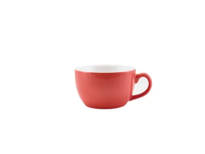GenWare Porcelain Coral Bowl Shaped Cup 25cl/ 8.75oz
