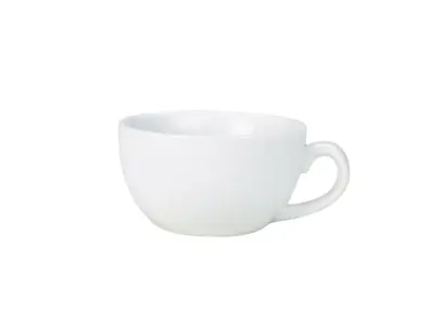 Genware Porcelain Bowl Shaped Cup 29cl/ 10.25oz