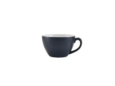 GenWare Porcelain Matt Blue Bowl Shaped Cup 34cl/ 12oz