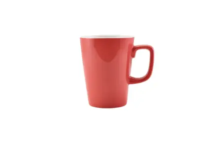 GenWare Porcelain Coral Latte Mug 34cl/ 12oz