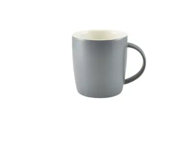 GenWare Porcelain Matt Grey Cosy Mug 35cl/ 12.3oz