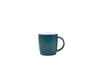 GenWare Porcelain Matt Teal Cosy Mug 35cl/ 12.3oz