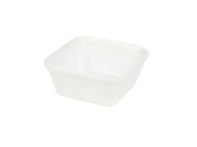 Genware Porcelain Square Pie Dish 12cm/ 4.75"