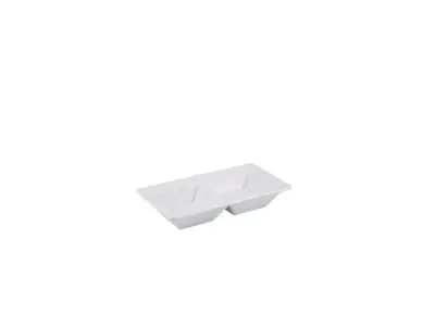 GenWare Porcelain Double Dish 15 x 8cm/ 6 x 3"