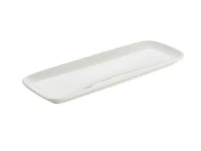 Genware Porcelain Ellipse Platter 27 x 10cm/ 10.75 x 4"
