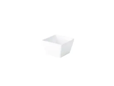 Genware Porcelain Square Dish 8.5 x 5.5cm/ 3.25 x 2.25"