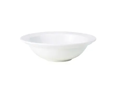 Genware Porcelain Rimmed Oatmeal Bowl 16cm/ 6.25"