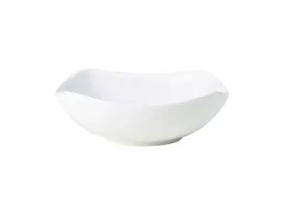 Genware Porcelain Rounded Square Bowl 20cm/ 7.75"