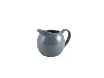 Genware Porcelain Grey Jug 14cl/ 5oz