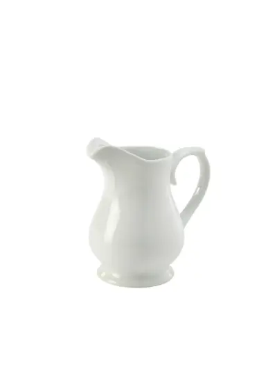 Genware Porcelain Traditional Serving Jug 56cl/ 20oz