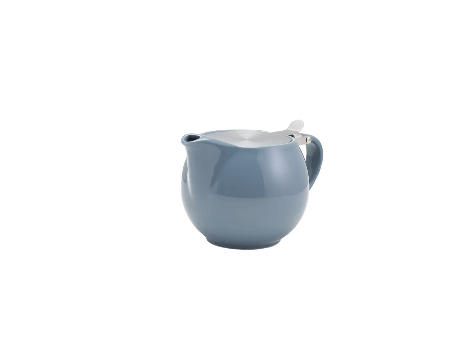 GenWare Porcelain Grey Teapot with St/ St Lid & Infuser 50cl/ 17.6oz