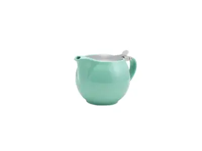 GenWare Porcelain Green Teapot with St/ St Lid & Infuser 50cl/ 17.6oz