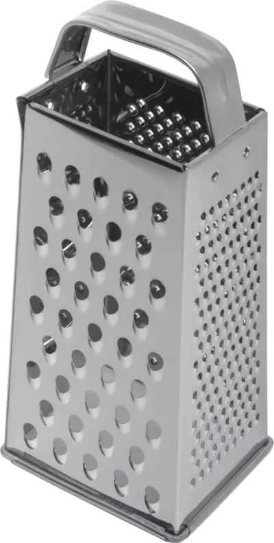S/St. Box Grater 9"X4"X3"