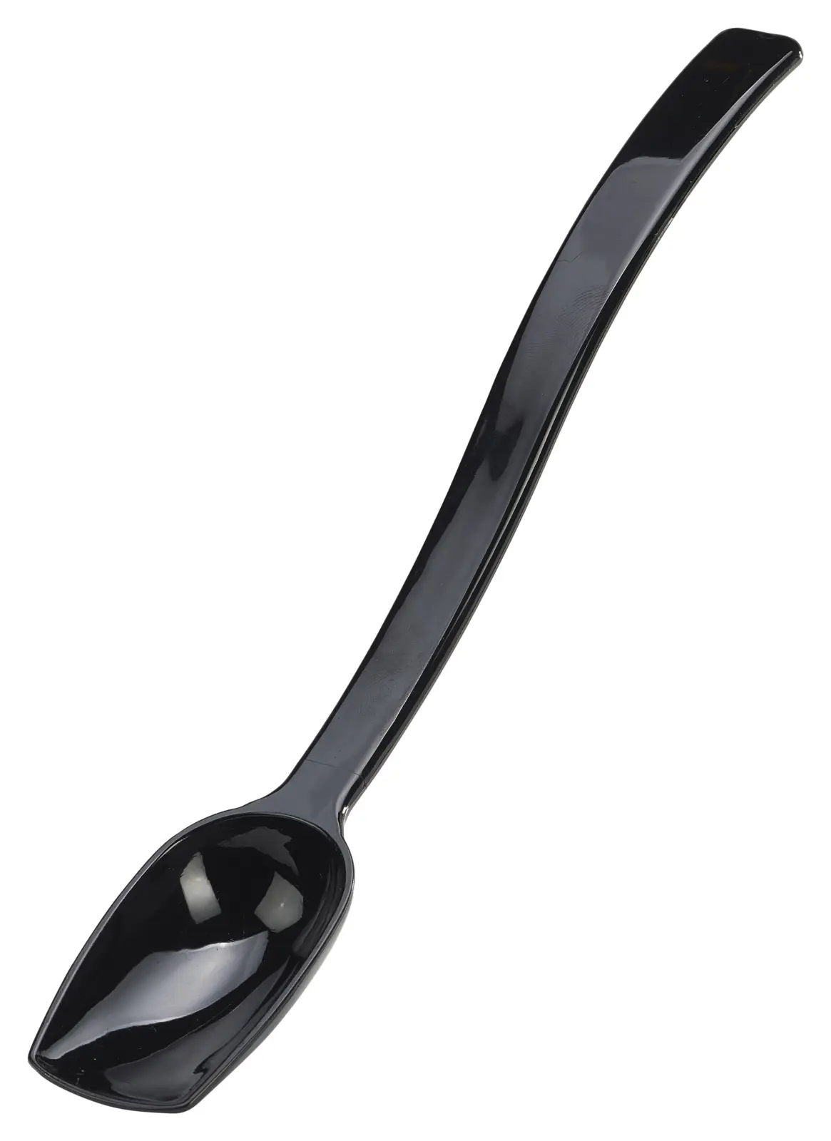 Salad Spoon Solid 3/4oz Black 10" Long