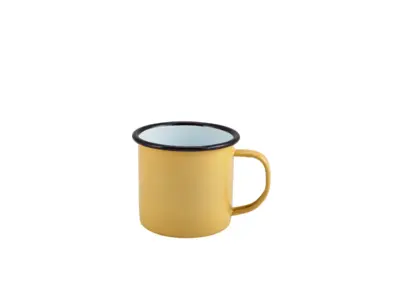 Enamel Mug Yellow 36cl/ 12.5oz