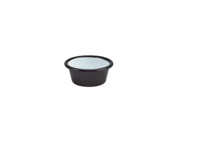Enamel Ramekin Black 8cm Dia 90ml/ 3.2oz