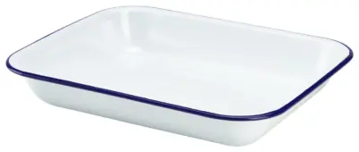 Enamel Baking Tray 31 x 25 x 5cm