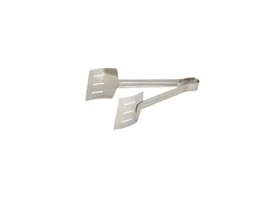 S/St. Wide Blade Serving Tongs 9.5"/ 240mm