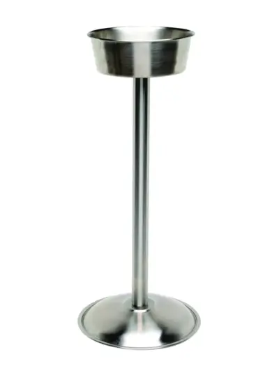 S/St. Wine Bucket Stand (Satin) 18"
