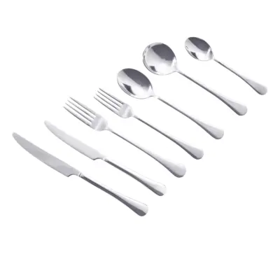 Slim Pattern 7Pcs Sample Cutlery Set
