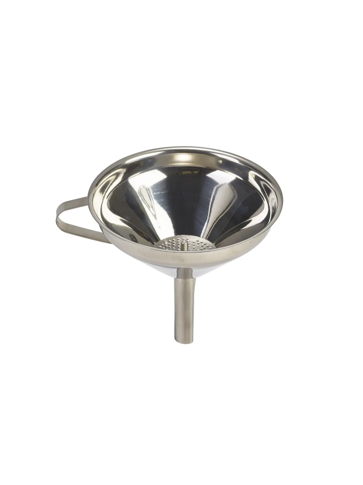 S/St. 5"Funnel With Removable Strainer