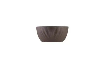 GenWare Melamine Black Aria Buffet Bowl 23 x 10.5cm