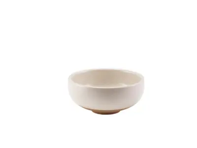GenWare Kava White Stoneware Belly Bowl 11.5cm