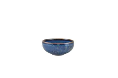 Terra Porcelain Aqua Blue Belly Bowl 11.5cm