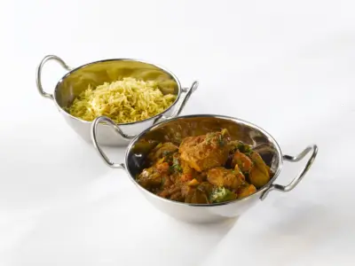 Stainless Steel Balti Dish 13cm(5")With Handl