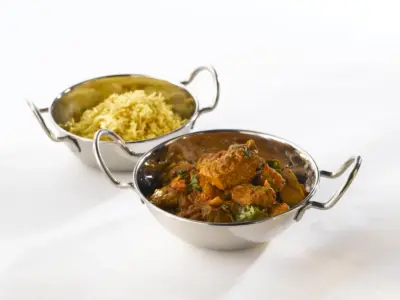 S/St. Balti Dish 15cm (6") With Handles