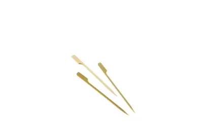 Bamboo Gun Shaped Paddle Skewers 15cm/ 6" (100pcs)