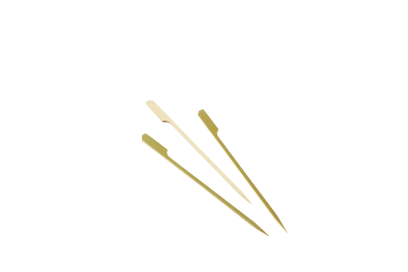 Bamboo Gun Shaped Paddle Skewers 18cm/ 7" (100pcs)