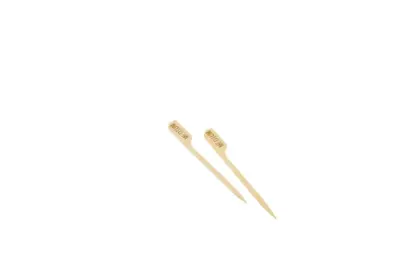 Bamboo Steak Markers 9cm/ 3.5" Medium (100pcs)