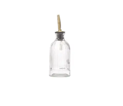 GenWare Glass Striped Bitters/Oil Bottle 22cl/7.75oz