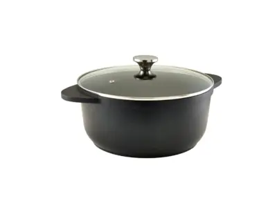 GenWare Glass Lid For Cast Aluminium Casserole Dish 28cm