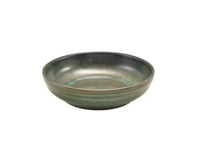 Terra Porcelain Aqua Green Coupe Bowl 23cm