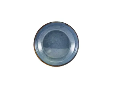 Terra Porcelain Aqua Blue Coupe Bowl 20cm